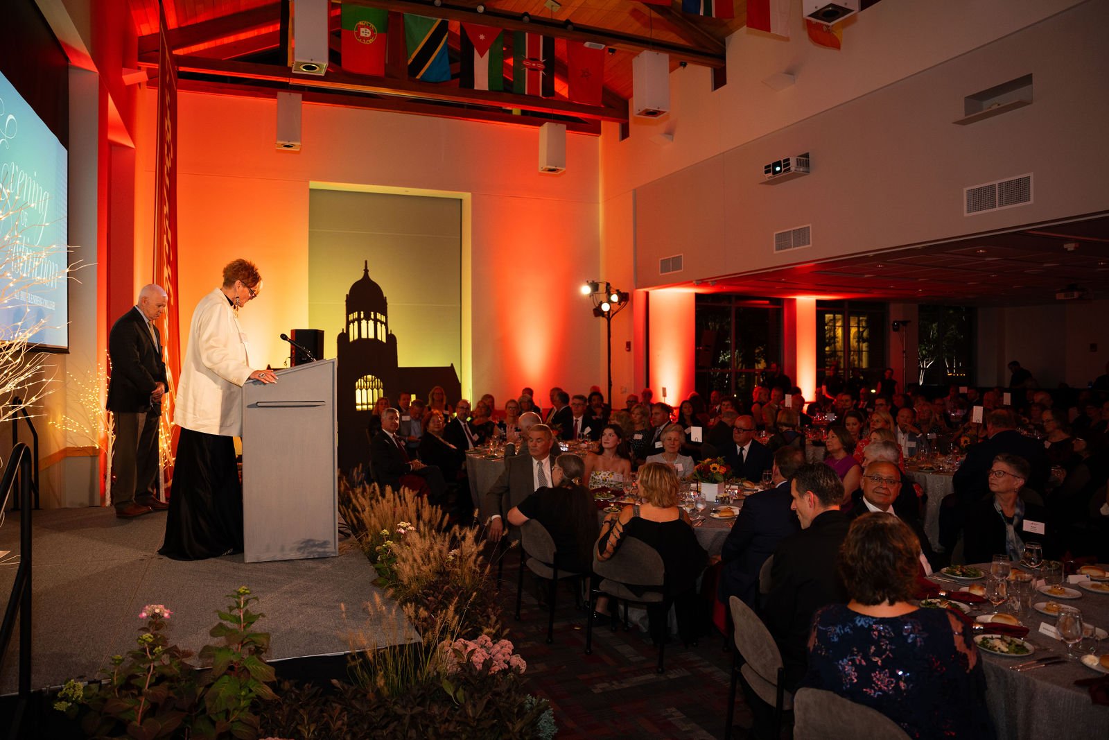 Guests at a corporate event McKinney Media photographed