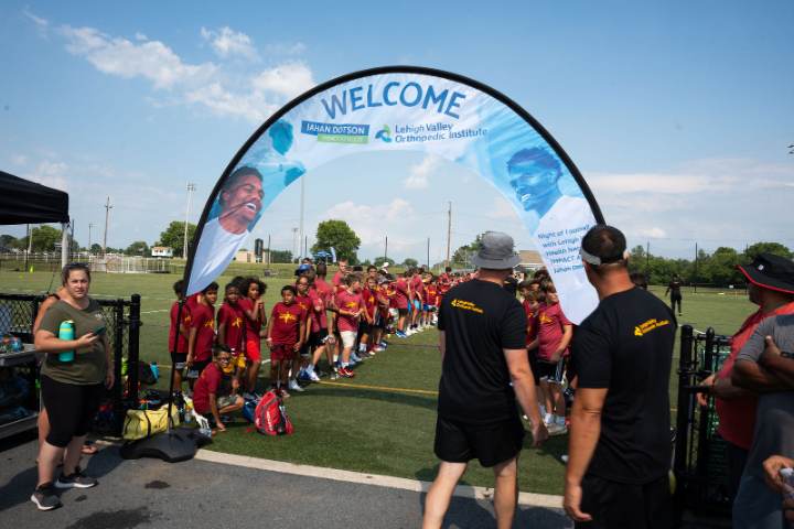 Jahan Dotson Football Camp