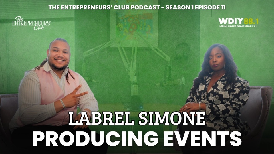 Labrel Simone on The Entrepreneurs’ Club Podcast