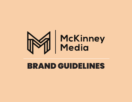 McKinney Media Brand Guidelines cover