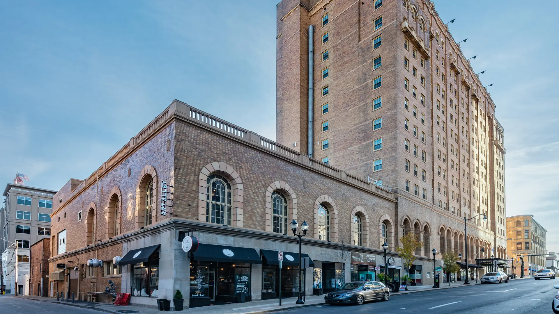 Americus Hotel website preview